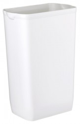 SAPHO - COLORED odpadkový koš nástěnný 23l, ABS, bílá (A74201)