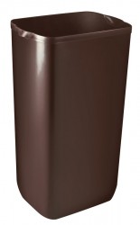 SAPHO - COLORED odpadkový koš nástěnný 23l, ABS, hnědá (A74201MA)