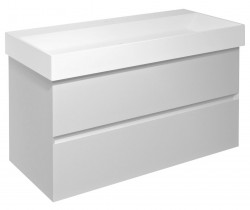 SAPHO - FILENA umyvadlová skříňka 95x51,5x43cm, bílá mat (FID1210W)