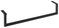 SAPHO - HANG držák ručníků pod umyvadlo 460x98, černá mat (HG460)