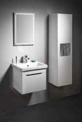 SAPHO - Koupelnový set ELLA 50, 1x zásuvka, bílá (KSET-071)