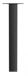 SAPHO - Nábytková nožička, výška 200, černá mat (30389)