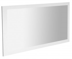SAPHO - NIROX zrcadlo v rámu 1200x700x, bílá lesk (NX127-3030)