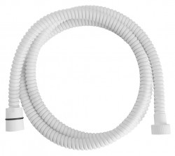 SAPHO - POWERFLEX kovová sprchová hadice, 150cm, bílá mat (FLE10BI)