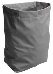 SAPHO - Prádelní koš do skříně 310x500x230, suchý zip, šedá (UPK350)