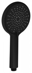 SAPHO - Ruční masážní sprcha, 4 režimy sprchování, průměr 120, ABS/černá mat (1204-51B)