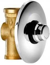 SAPHO - Samouzavírací podomítkový WC ventil, chrom (TEM401)