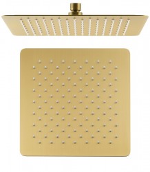 SAPHO - SLIM hlavová sprcha, 300x300, zlato mat (SL101GB)