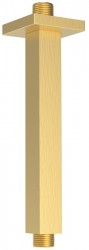 SAPHO - Sprchové stropní ramínko, hranaté, 200, zlato mat (1205-07GB)