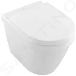 VILLEROY & BOCH - Architectura Stojící WC, Vario odpad, DirectFlush, CeramicPlus, alpská bílá (5690R0R1)