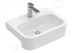 VILLEROY & BOCH - Architectura Umyvadlo polozápustné 550x430 mm, bez přepadu, otvor pro baterii, alpská bílá (41905601)