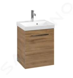 VILLEROY & BOCH - Avento Umyvadlová skříňka, 430x514x352 mm, 1 dvířka, Oak Kansas (A88700RH)