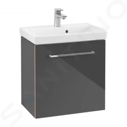 VILLEROY & BOCH - Avento Umyvadlová skříňka, 530x514x352 mm, 1 dvířka, Crystal Grey (A88800B1)