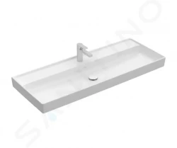 VILLEROY & BOCH - Collaro Umyvadlo nábytkové 1200x470 mm, bez přepadu, otvor pro baterii, alpská bílá (4A33C201)