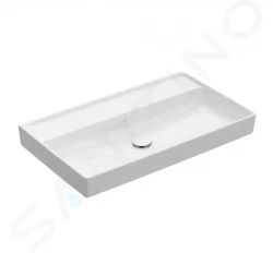 VILLEROY & BOCH - Collaro Umyvadlo nábytkové 800x470 mm, bez přepadu, bez otvoru pro baterii, alpská bílá (4A338301)