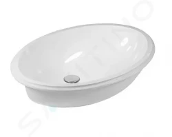 VILLEROY & BOCH - Evana Vestavné umyvadlo s přepadem, 615x415 mm, s CeramicPlus (614400R1)