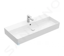 VILLEROY & BOCH - Memento 2.0 Umyvadlo 1000x470 mm, s přepadem, otvor pro baterii, alpská bílá (4A22A501)