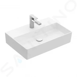 VILLEROY & BOCH - Memento 2.0 Umyvadlo 500x420 mm, bez přepadu, otvor pro baterii, alpská bílá (4A225101)