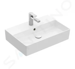 VILLEROY & BOCH - Memento 2.0 Umyvadlo 600x420 mm, s přepadem, otvor pro baterii, alpská bílá (4A226001)