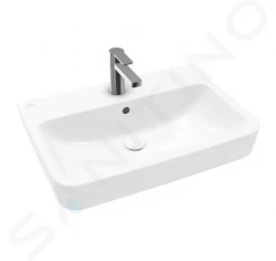 VILLEROY & BOCH - O.novo Umyvadlo 650x460 mm, s přepadem, otvor pro baterii, alpská bílá (4A416501)