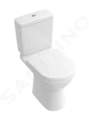 VILLEROY & BOCH - O.novo WC kombi mísa, zadní odpad, DirectFlush, alpská bílá (5661R001)