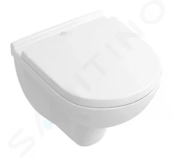 VILLEROY & BOCH - O.novo Závěsné WC Compact, DirectFlush, alpská bílá (5688R001)
