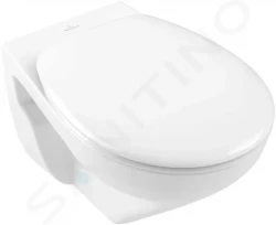 VILLEROY & BOCH - O.novo Závěsné WC, DirectFlush, CeramicPlus, alpská bílá (7682R0R1)