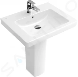 VILLEROY & BOCH - Subway 2.0 Umyvadlo s přepadem, 550x440 mm, alpská bílá (71135501)