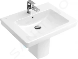 VILLEROY & BOCH - Subway 2.0 Umyvadlo s přepadem, 650x470 mm, alpská bílá (71136501)