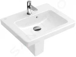 VILLEROY & BOCH - Subway 2.0 Umývátko s přepadem, 500x400 mm, alpská bílá (73155001)