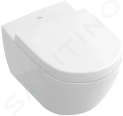 VILLEROY & BOCH - Subway 2.0 Závěsné WC, DirectFlush, CeramicPlus, alpská bílá (5614R0R1)