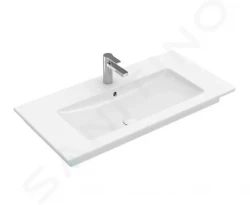 VILLEROY & BOCH - Venticello Umyvadlo nábytkové 1000x500 mm, s přepadem, otvor pro baterii, alpská bílá (4104AL01)