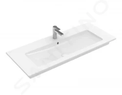 VILLEROY & BOCH - Venticello Umyvadlo nábytkové 800x500 mm, s přepadem, otvor pro baterii, alpská bílá (41048L01)