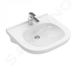 VILLEROY & BOCH - ViCare Umyvadlo Vita 560x550 mm, bez přepadu, otvor pro baterii, alpská bílá (41195601)