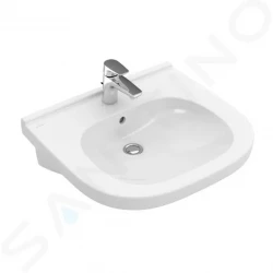 VILLEROY & BOCH - ViCare Umyvadlo Vita 560x550 mm, s přepadem, otvor pro baterii, alpská bílá (41195501)