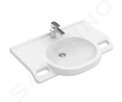 VILLEROY & BOCH - ViCare Umyvadlo Vita 800x550 mm, bez přepadu, otvor pro baterii, alpská bílá (41208101)