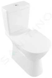 VILLEROY & BOCH - ViCare WC kombi mísa bezbariérová, Vario odpad, DirectFlush, AntiBac, CeramicPlus, alpská bílá (4620R0T2)